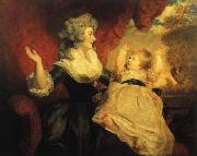 Sir Joshua Reynolds The Duchess of Devonshire and her Daughter Georgiana Germany oil painting artist